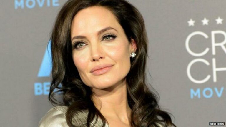 Angelina Jolie: destemida e tranquila como um pepino