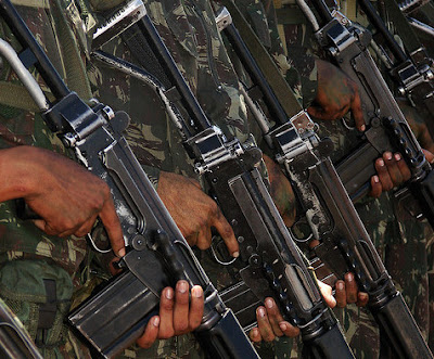 Brasil não deve vender armas para guerras