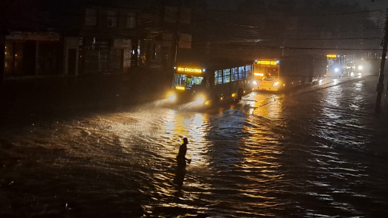 Chuvas intensas atingem o Rio Grande do Sul