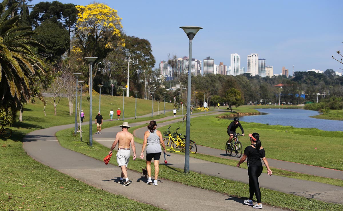 Temperaturas insuportáveis em Curitiba