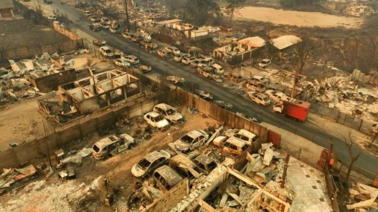 Chile: 5 dias de fogo e mais de 130 mortes