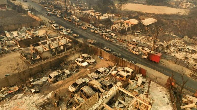 Chile: 5 dias de fogo e mais de 130 mortes