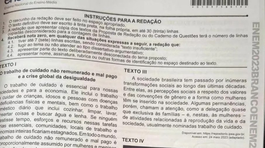 ENEM: nota 1000 é pra quem?
