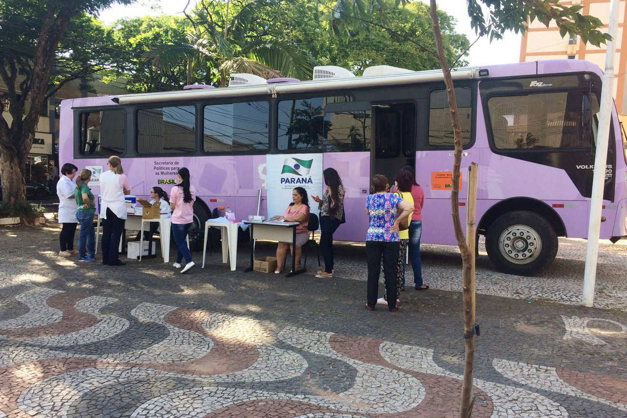 Ônibus Lilás está no Norte do Paraná