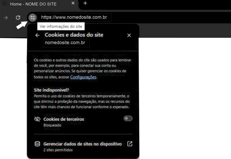 Você aceita todos os cookies de sites que visita?