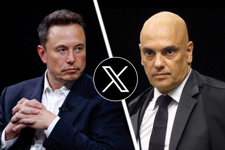 Alexandre de Moraes determina o bloqueio da rede X no Brasil