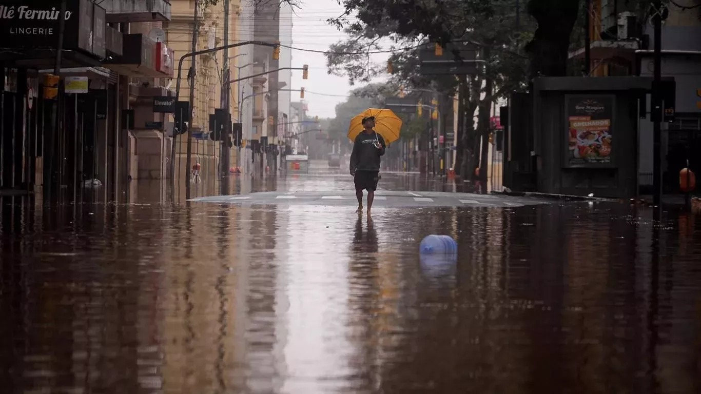 Chuvas voltam a castigar o Rio Grande do Sul