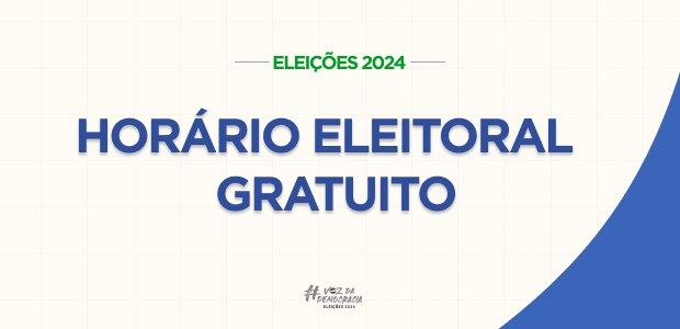 Começa a propaganda eleitoral no rádio e TV