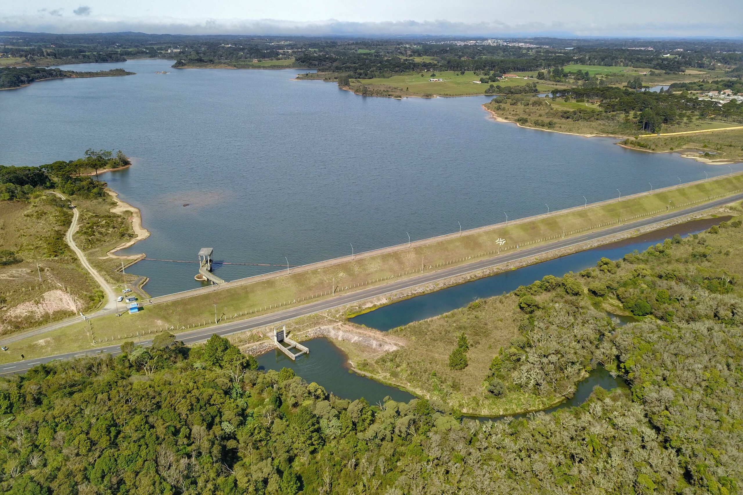 Níveis dos reservatórios de água que abastecem Curitiba
