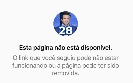 Justiça suspende novo perfil Marçal