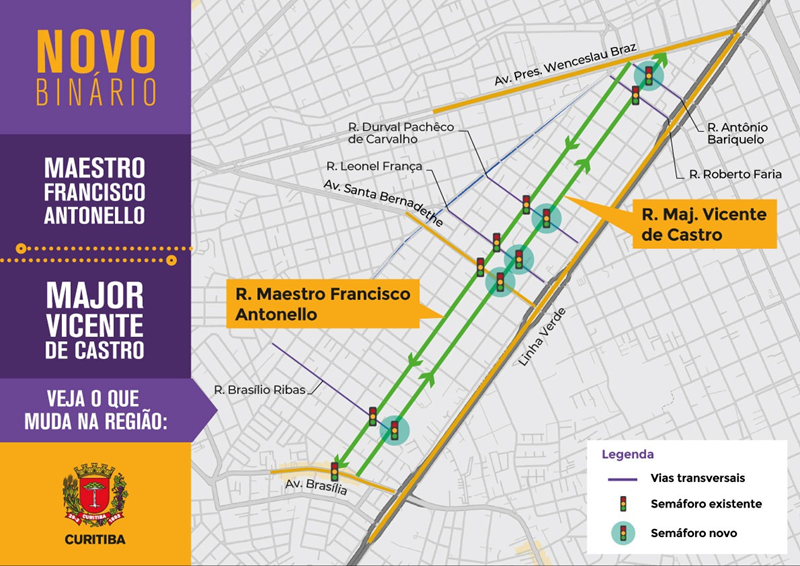 Novo binário começa a funcionar hoje