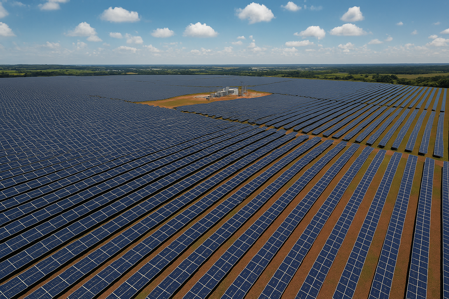 Paraná inaugura maior usina solar do Sul e reforça aposta em energia limpa