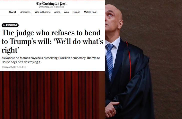 Alexandre de Moraes: Irredutível na Defesa da Democracia Brasileira