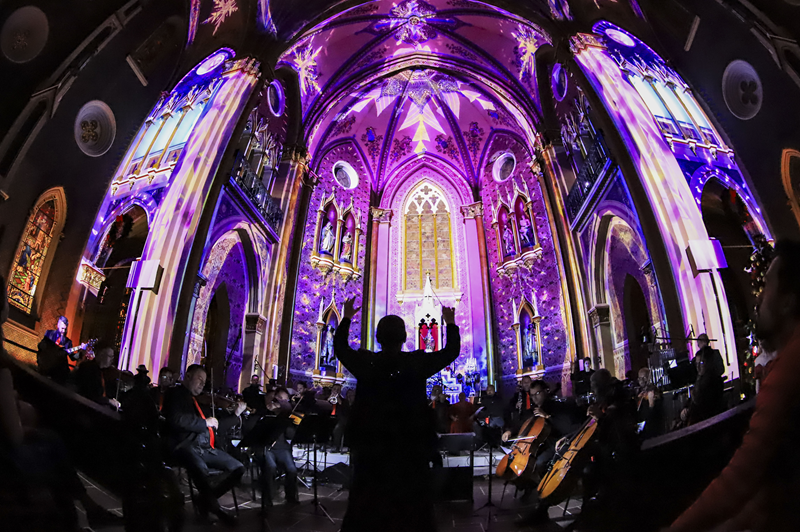 Agendamento do espetáculo gratuito Catedral de Luz Ademicon começa na segunda (17)