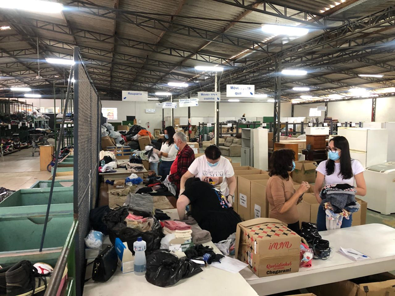 Curitiba arrecada doações para as vítimas do tornado que atingiu Rio Bonito do Iguaçu