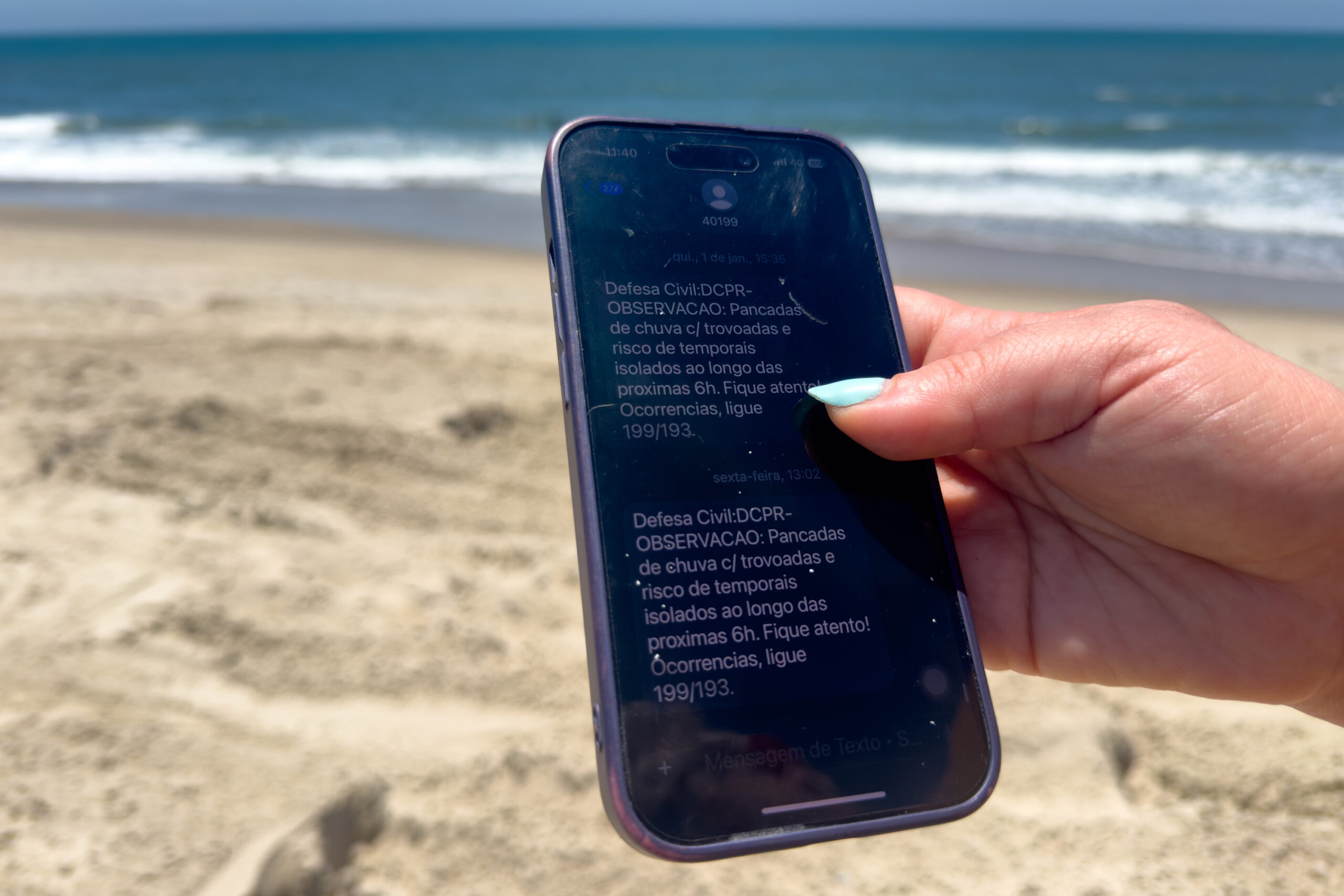 Defesa Civil monitora o clima no Litoral com sistemas de alerta à população