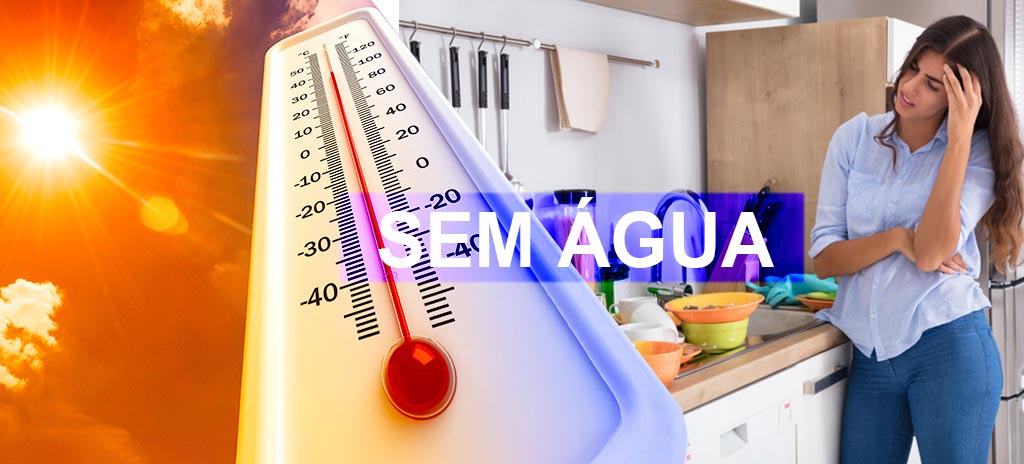 Curitibanos sem água hoje