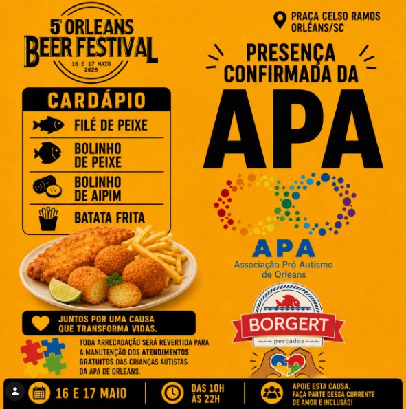 APA confirma presença no 5º Orleans Beer Festival